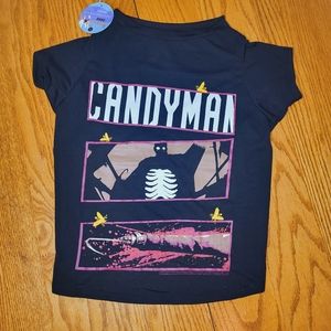 🐾NEW Candyman Dog Tshirt LG